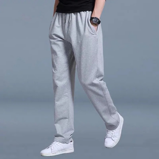 Stefan - Relaxed joggingbroek met rechte pijpen voor heren