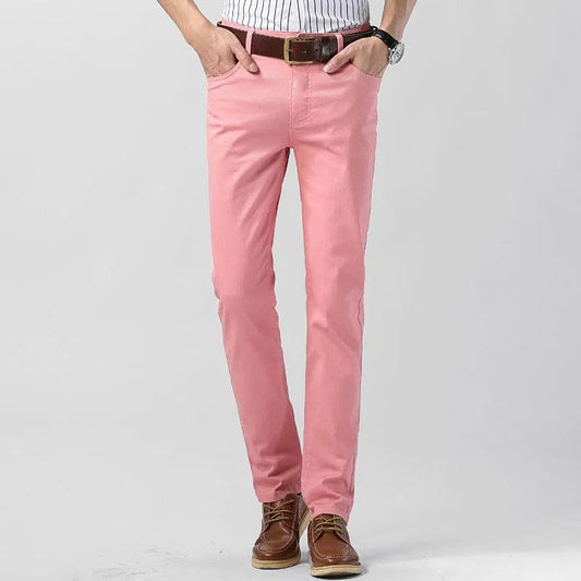 Piet - Stijlvolle slim fit broek voor heren