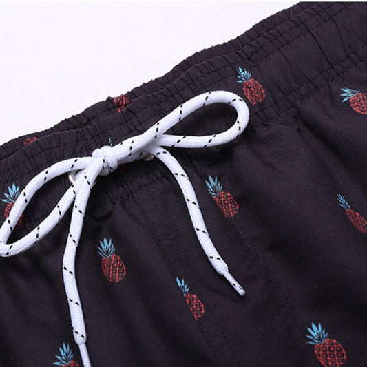 Sepp - Sneldrogende zomerse zwembroek met bananenprint voor heren