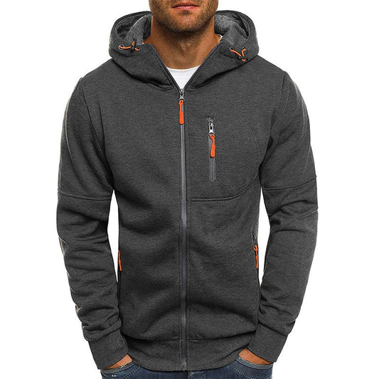 Rens - Warme fleece hoodie met capuchon voor heren
