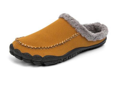 Sam - Warme gevoerde pantoffels met antislip zool voor heren