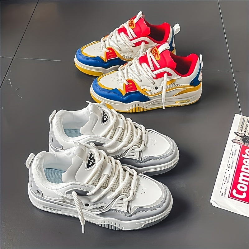 Aron - Sportieve herensneakers met dikke zool