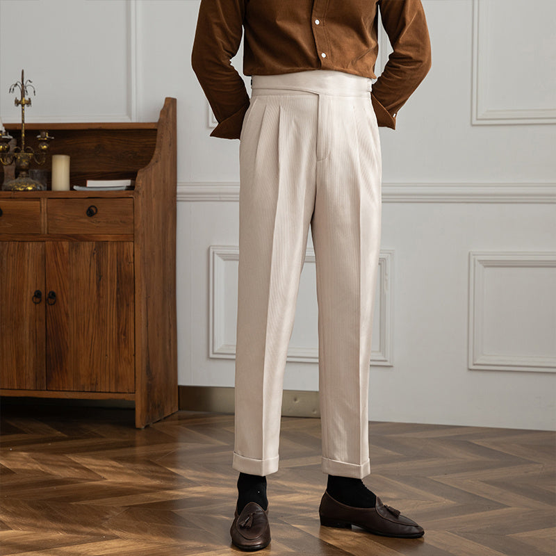 Roland - Stijlvolle herenpantalon met plooien
