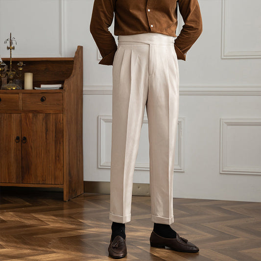 Roland - Stijlvolle herenpantalon met plooien