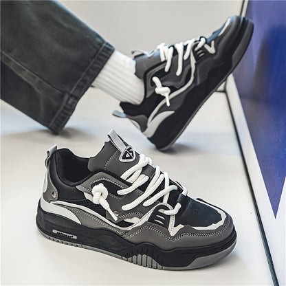 Aron - Sportieve herensneakers met dikke zool
