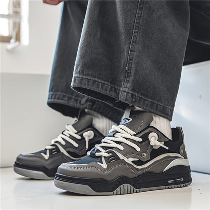 Aron - Sportieve herensneakers met dikke zool