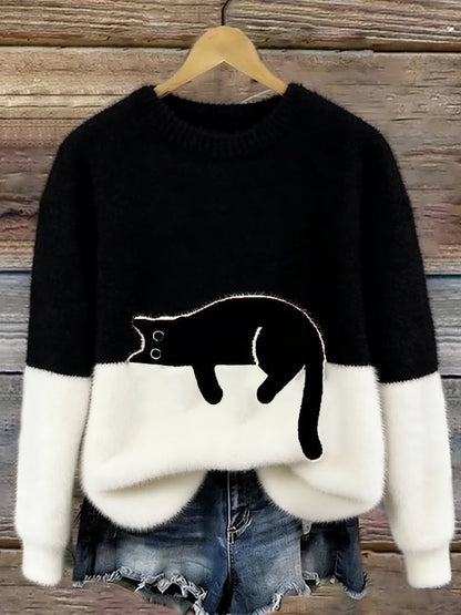 Elegante katten trui