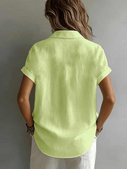 LINEN BLOUSE VOOR VROUWEN