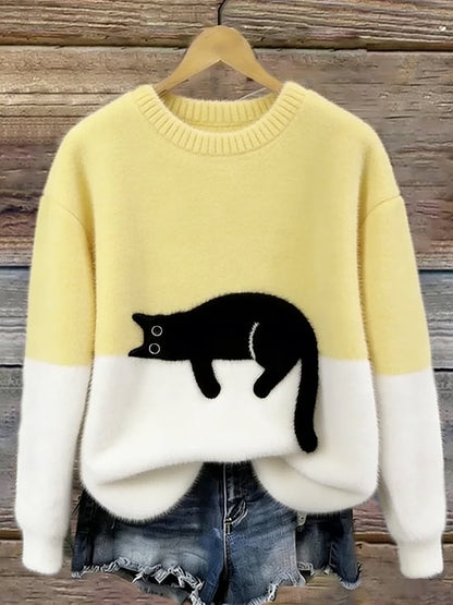 Elegante katten trui
