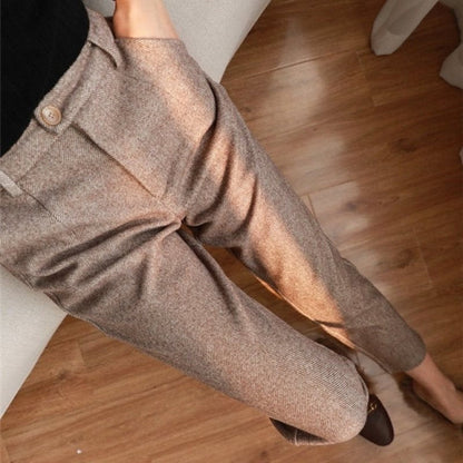 Oscar - Stijlvolle pantalon met hoge taille voor heren