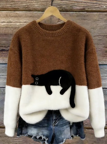 Elegante katten trui