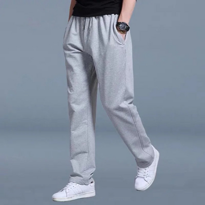 Stefan - Relaxed joggingbroek met rechte pijpen voor heren