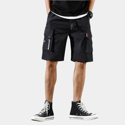 Teun - Luchtige cargo shorts met zakken voor heren