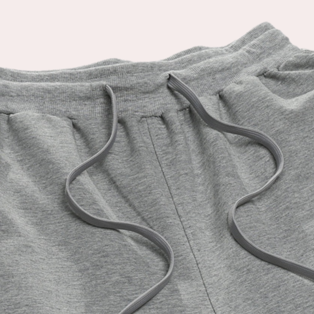 Stefan - Relaxed joggingbroek met rechte pijpen voor heren