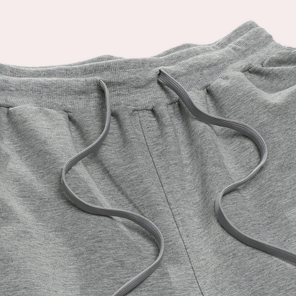 Stefan - Relaxed joggingbroek met rechte pijpen voor heren