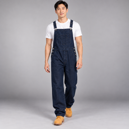 Giel - Casual denim overall voor heren