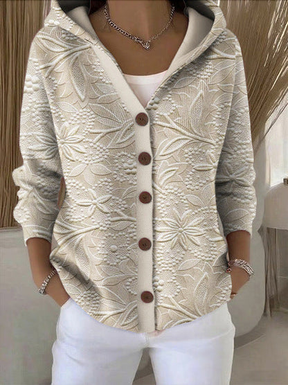 PATCHWORK HOODED VEST VOOR VROUWEN