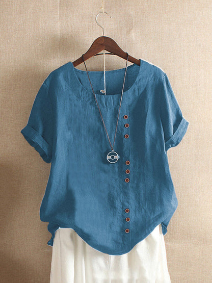 KATOENEN BLOUSE VOOR VROUWEN