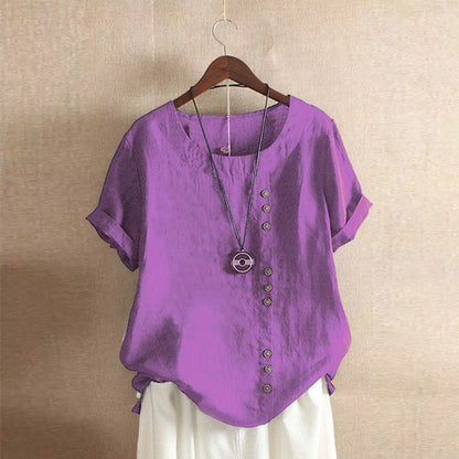 KATOENEN BLOUSE VOOR VROUWEN