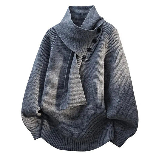 Imogen | Cozy Scarf-Neck Sweater
