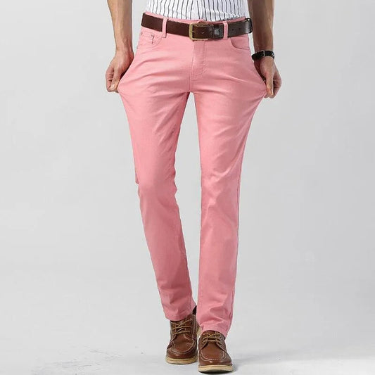 Piet - Stijlvolle slim fit broek voor heren