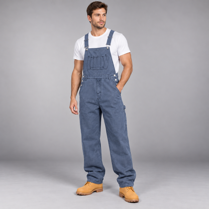 Giel - Casual denim overall voor heren