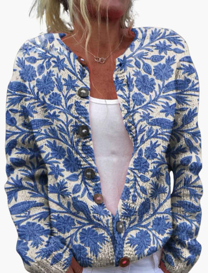 Daisy | Chic Floral Cardigan for Women