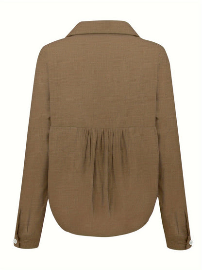 MODERN SHIRT MET LANGE MOUWEN VOOR VROUWEN
