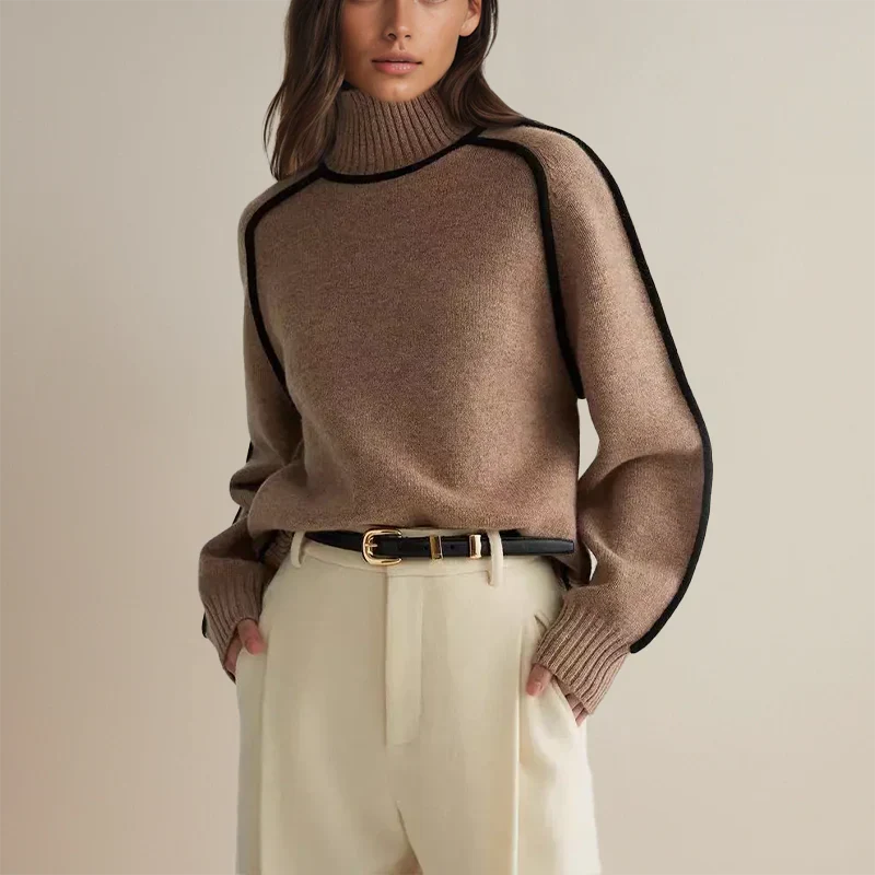 Amandine™ | Turtleneck Sweater