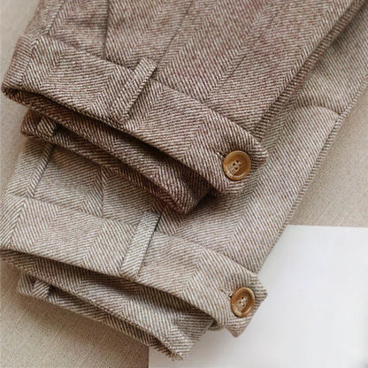Oscar - Stijlvolle pantalon met hoge taille voor heren
