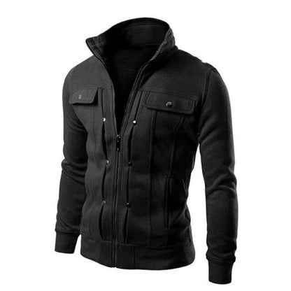 Daan - Warm wintervest met kraag voor heren