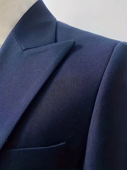 Dennis - Slim fit drie-delig herenpak
