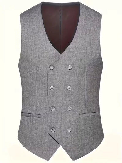 Dennis - Slim fit drie-delig herenpak