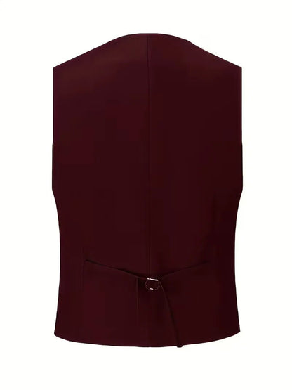 Dennis - Slim fit drie-delig herenpak