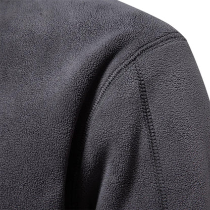 Waylon - Gebreide half-zip trui met opstaande kraag voor heren