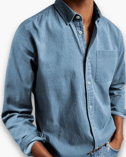 Jasper - Klassiek herenoverhemd met borstzak