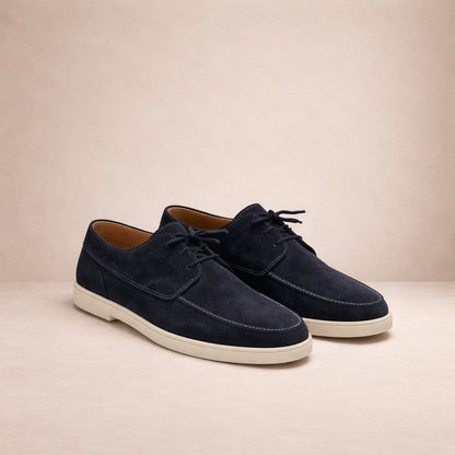 Gijs - Klassieke suède loafers voor heren