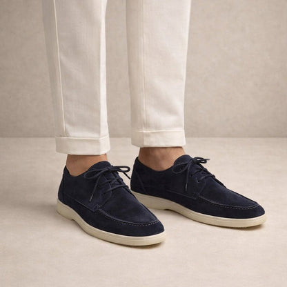 Gijs - Klassieke suède loafers voor heren