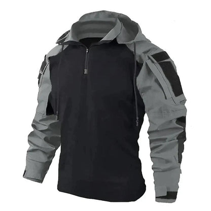 Lars - Tactische pullover met capuchon voor heren