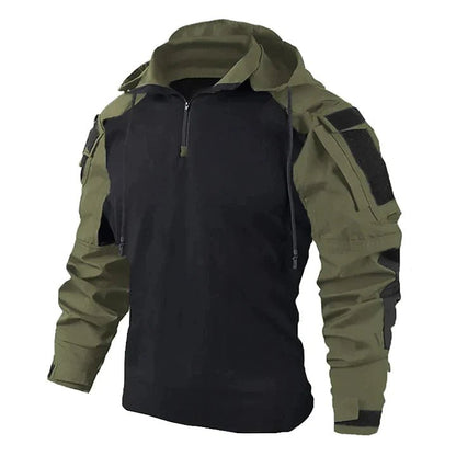 Lars - Tactische pullover met capuchon voor heren