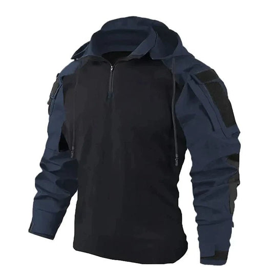 Lars - Tactische pullover met capuchon voor heren