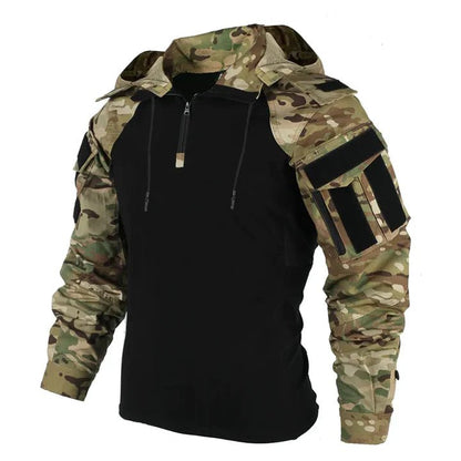 Lars - Tactische pullover met capuchon voor heren