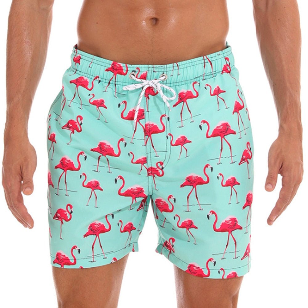 Sepp - Sneldrogende zomerse zwembroek met bananenprint voor heren