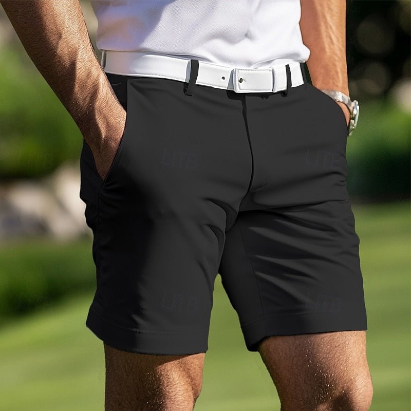 Floris - Ademende chino short voor heren