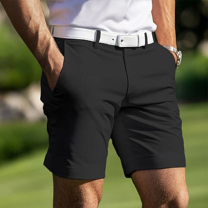 Floris - Ademende chino short voor heren