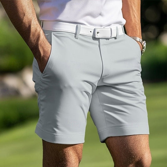 Floris - Ademende chino short voor heren