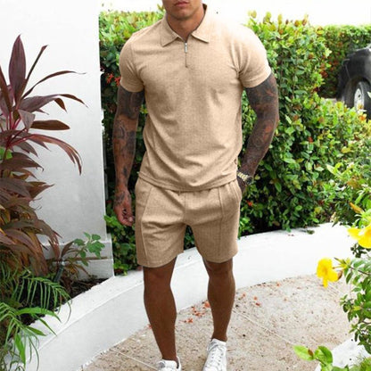 Wim - Zomerse polo & short set voor heren