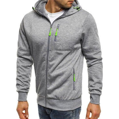 Rens - Warme fleece hoodie met capuchon voor heren