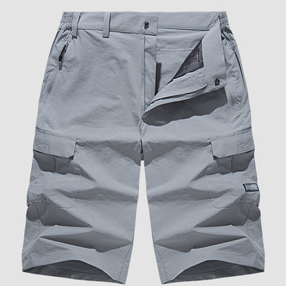 Beaumont - Sneldrogend cargo shorts met ruime zakken voor heren