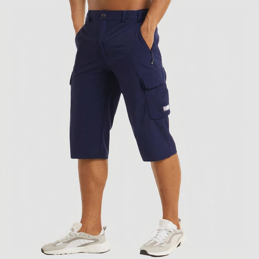 Beaumont - Sneldrogend cargo shorts met ruime zakken voor heren